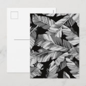 Cartes Pour Fêtes Annuelles Banane Feuille 3 (Devant / Derrière)