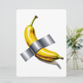 Cartes Pour Fêtes Annuelles Banane Taped Canard (Debout devant)
