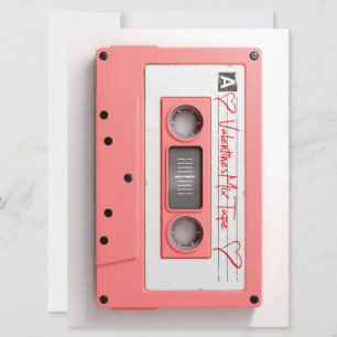 Cartes Pour Fêtes Annuelles Bande de mixage de la cassette audio Valentines vi