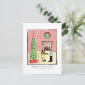 Cartes Pour Fêtes Annuelles Bande dessinée de NOËL par Ellen Elliott (Debout devant)