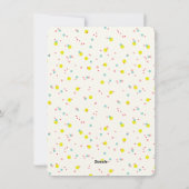 Cartes Pour Fêtes Annuelles Bannière Oh Quelle Joie Couleurs Confettis Points (Dos)