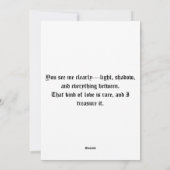 Cartes Pour Fêtes Annuelles Baphomet Gothic Valentine's Day Love (Dos)