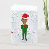 Cartes Pour Fêtes Annuelles barack obama santas (Dos)