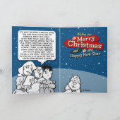 Cartes Pour Fêtes Annuelles Bark Les Halls (Intérieur)