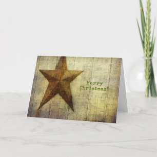 Cartes Pour Fêtes Annuelles Barn Star