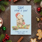 Cartes Pour Fêtes Annuelles Barrage Quelle Année Castor 2020 Noël