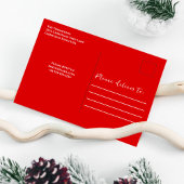 Cartes Pour Fêtes Annuelles Bas de Noël rouge et vert