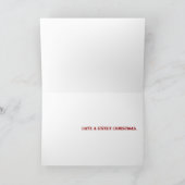 Cartes Pour Fêtes Annuelles Bas de prune confite (Intérieur)