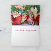 Cartes Pour Fêtes Annuelles Bas de substance de porcs de vol (Intérieur)