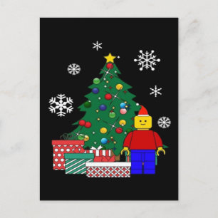 Cartes Pour Fêtes Annuelles Baseball de l'arbre de Noël