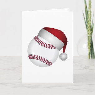 Cartes Pour Fêtes Annuelles Baseball de Noël