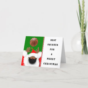 Cartes Pour Fêtes Annuelles basket-ball