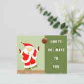 Cartes Pour Fêtes Annuelles Basket-ball (Debout devant)