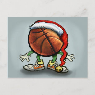 Cartes Pour Fêtes Annuelles Basket-ball