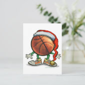Cartes Pour Fêtes Annuelles Basket-ball (Debout devant)