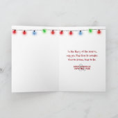 Cartes Pour Fêtes Annuelles Basset de Noël en serre (Intérieur)