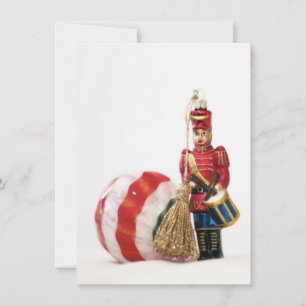 Cartes Pour Fêtes Annuelles Bateau de tambour et bal de Noël