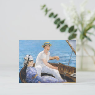 Cartes Pour Fêtes Annuelles Bateau, Peinture Célèbre Été