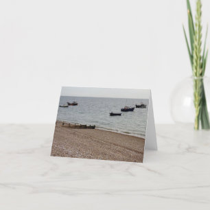 Cartes Pour Fêtes Annuelles Bateaux à rames