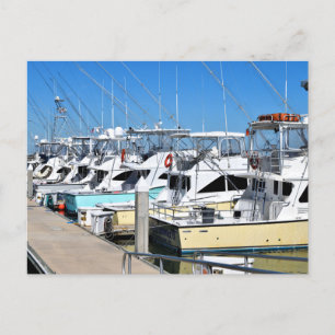 Cartes Pour Fêtes Annuelles Bateaux de luxe à la marina