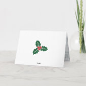 Cartes Pour Fêtes Annuelles Bâtiment Snowman (Dos)