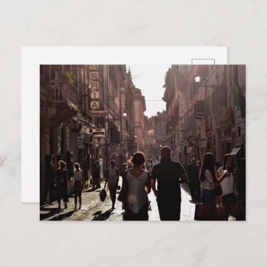 Cartes Pour Fêtes Annuelles Bâtiments de Naples (Devant / Derrière)