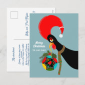 Cartes Pour Fêtes Annuelles Bauble de Noël du coq portugais (Devant / Derrière)