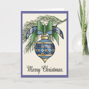 Cartes Pour Fêtes Annuelles Baubles de Noël 12