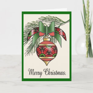 Cartes Pour Fêtes Annuelles Baubles de Noël - 15