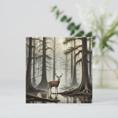 Cartes Pour Fêtes Annuelles Bayou Deer (Debout devant)