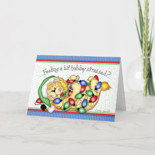 Cartes Pour Fêtes Annuelles BaZooples "vacances soumises à une contrainte ?"