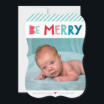 Cartes Pour Fêtes Annuelles BE JOYE NOËL PHOTO tendance type fun<br><div class="desc">par kat massard >>> www.simplysweetPAPERIE.com <<< Envoyer et message spécial supplémentaire avec style et pizzazz cette année... Personnalisé avec vos détails & photos mes produits de vacances modernes sont sûrs de se démarquer de l'abondance de salutations que vos amis et votre famille recevront cette saison et fera un souvenir spécial...</div>