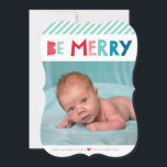 Cartes Pour Fêtes Annuelles BE JOYE NOËL PHOTO tendance type fun<br><div class="desc">par kat massard >>> www.simplysweetPAPERIE.com <<< Envoyer et message spécial supplémentaire avec style et pizzazz cette année... Personnalisé avec vos détails & photos mes produits de vacances modernes sont sûrs de se démarquer de l'abondance de salutations que vos amis et votre famille recevront cette saison et fera un souvenir spécial...</div>