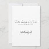 Cartes Pour Fêtes Annuelles Beach Christmas Happy (Dos)