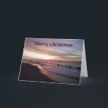 CARTES POUR FÊTES ANNUELLES BEACH SLEVER CHRISTMAS ACCUEILLE<br><div class="desc">C'est la carte de voeux de Noël parfaite pour tous dans votre vie!</div>