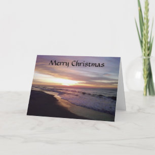 CARTES POUR FÊTES ANNUELLES BEACH SLEVER CHRISTMAS ACCUEILLIR