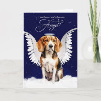 Beagle avec ailes Angel Chien Noël