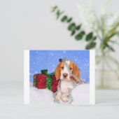 Cartes Pour Fêtes Annuelles Beagle Jingle (Debout devant)
