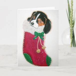 Cartes Pour Fêtes Annuelles Beagle Pup