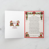 Cartes Pour Fêtes Annuelles Beary Joyeux Noël (Intérieur)