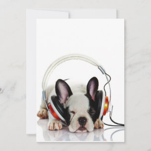 Cartes Pour Fêtes Annuelles Beau Bulldog Dormir Anglais Bulldog Lover