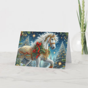 Cartes Pour Fêtes Annuelles Beau cheval arabe