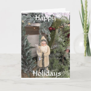 CARTES POUR FÊTES ANNUELLES **BEAU DÉCOR ET SOUHAITS DE NOËL** VACANCES C