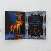 Cartes Pour Fêtes Annuelles Beau Elk Noël Thyme (Intérieur)