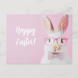 Cartes Pour Fêtes Annuelles beau lapin élégant pour Pâques