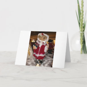 Cartes Pour Fêtes Annuelles Beau Noël avec amour Avoir une belle journée et