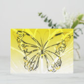 Cartes Pour Fêtes Annuelles Beau papillon Bella (Debout devant)