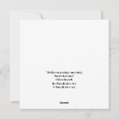 Cartes Pour Fêtes Annuelles Beau paysage de neige d'hiver islandais beaux art (Dos)