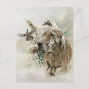 Cartes Pour Fêtes Annuelles Beau plateau avec faisans, Art