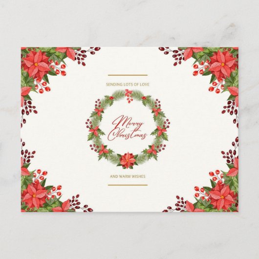 Cartes Pour Fêtes Annuelles Beaucoup D'Amour (Devant)